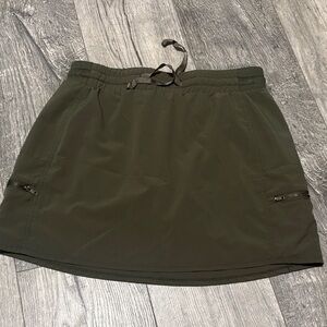 Olive Green Women's Skirt